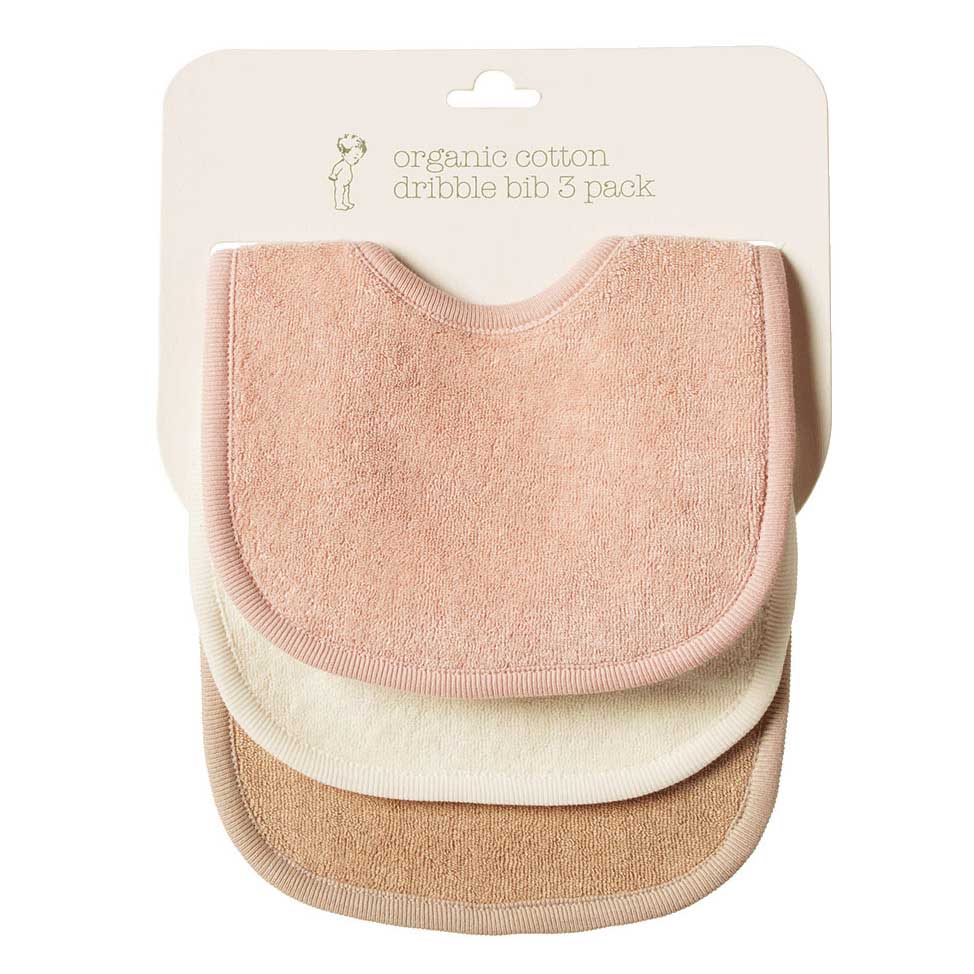 Nature Baby Dribble Bibs 3 Pack